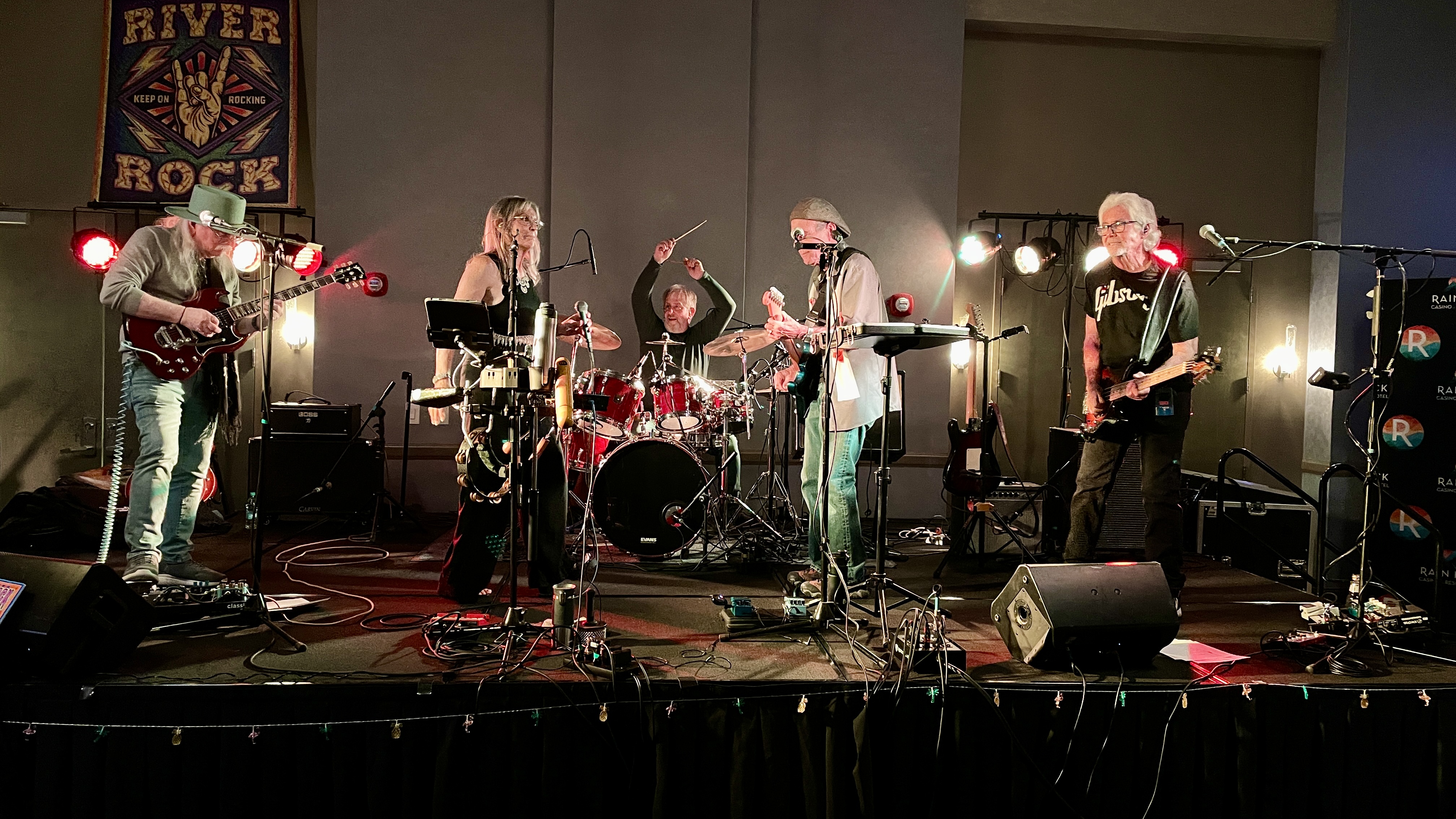 River Rock band performance